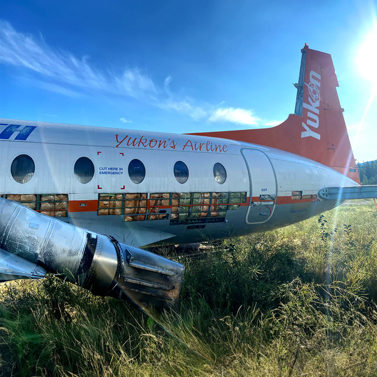 Air North Hawker Siddeley HS748 - C-FYDY Orange - Image 5