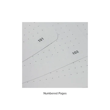 Endless Recorder A5 Notebook - Crimson Sky - Regalia Paper - Image 6