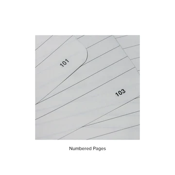 Endless Recorder A5 Notebook - Crimson Sky - Regalia Paper - Image 7