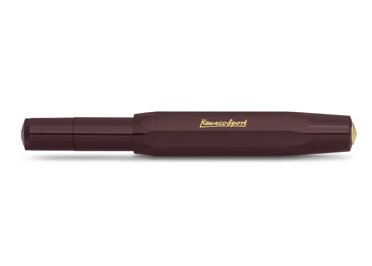 Kaweco Classic Sport Rollerball Pen - Bordeaux Red - Image 3
