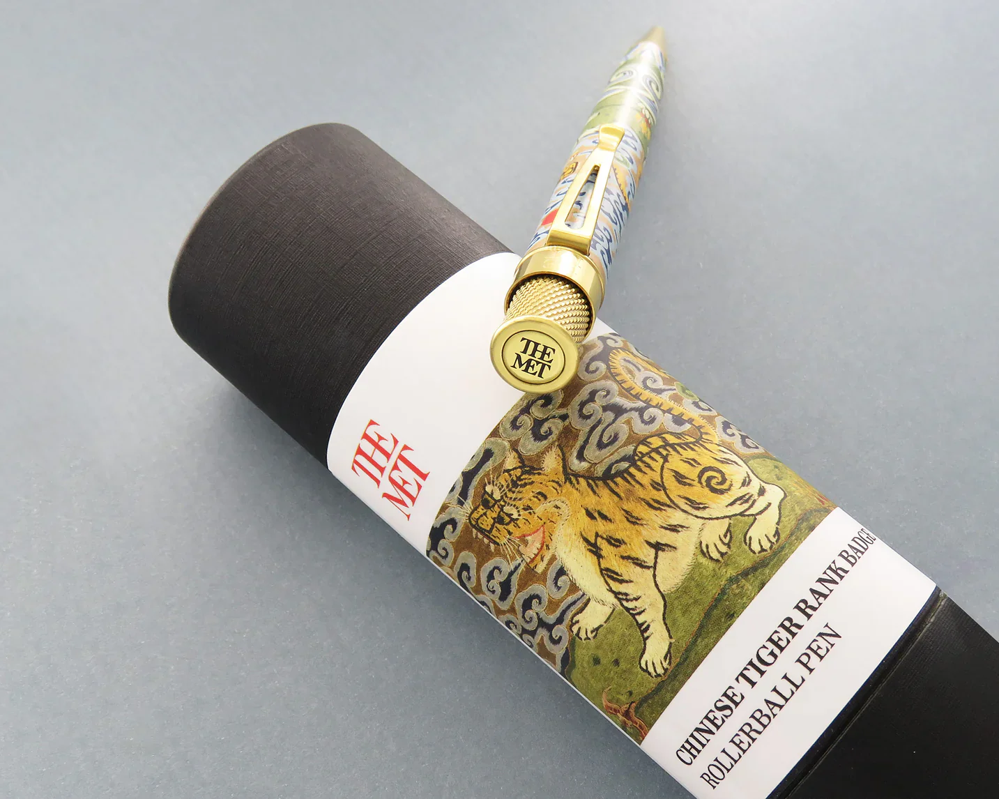 Retro 51 Metropolitan  Chinese Tiger Rank Badge Rollerball - Image 5