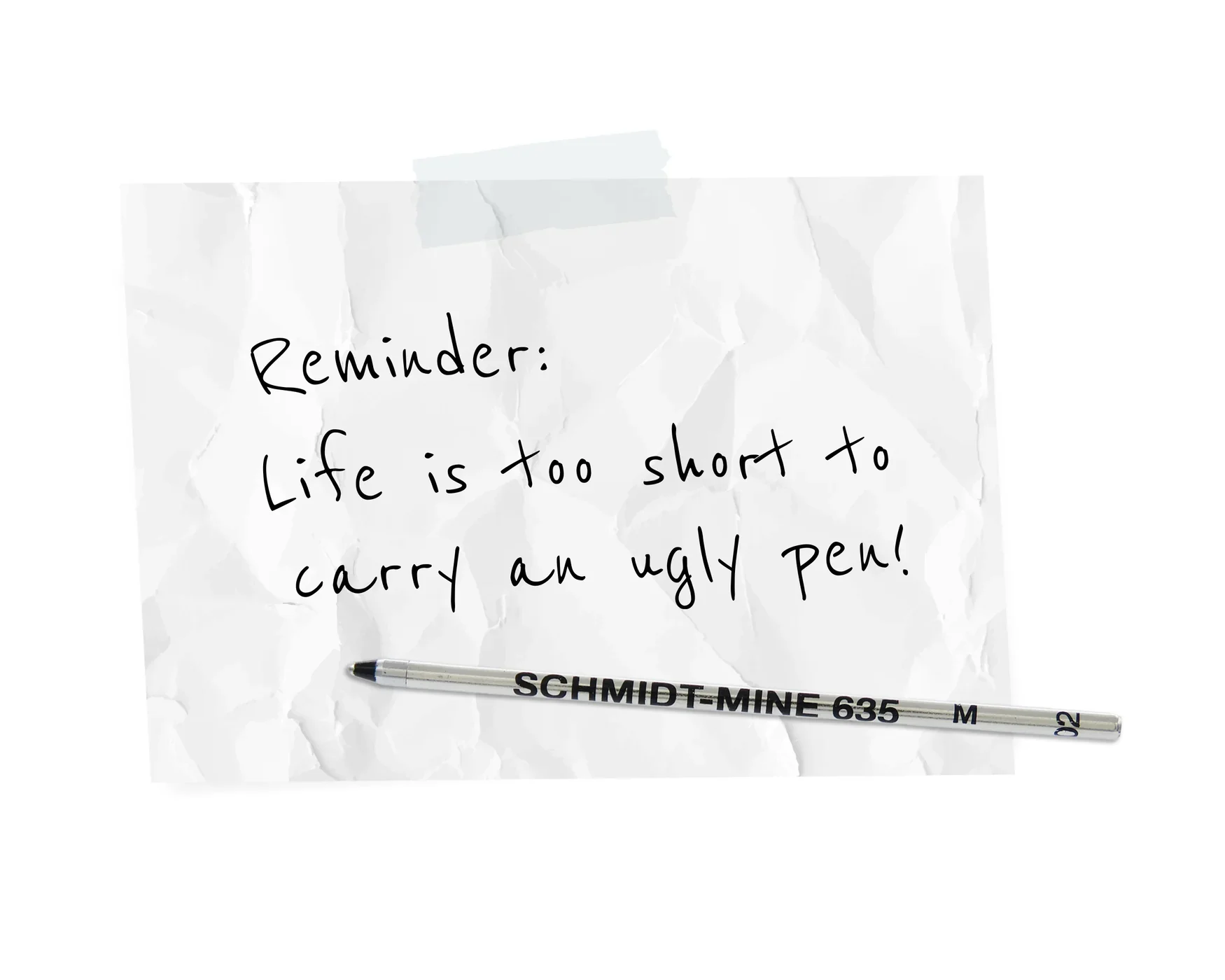Retro 51 - Schmidt 635 Mine - Ballpoint Refills (5 Pack) - Image 3