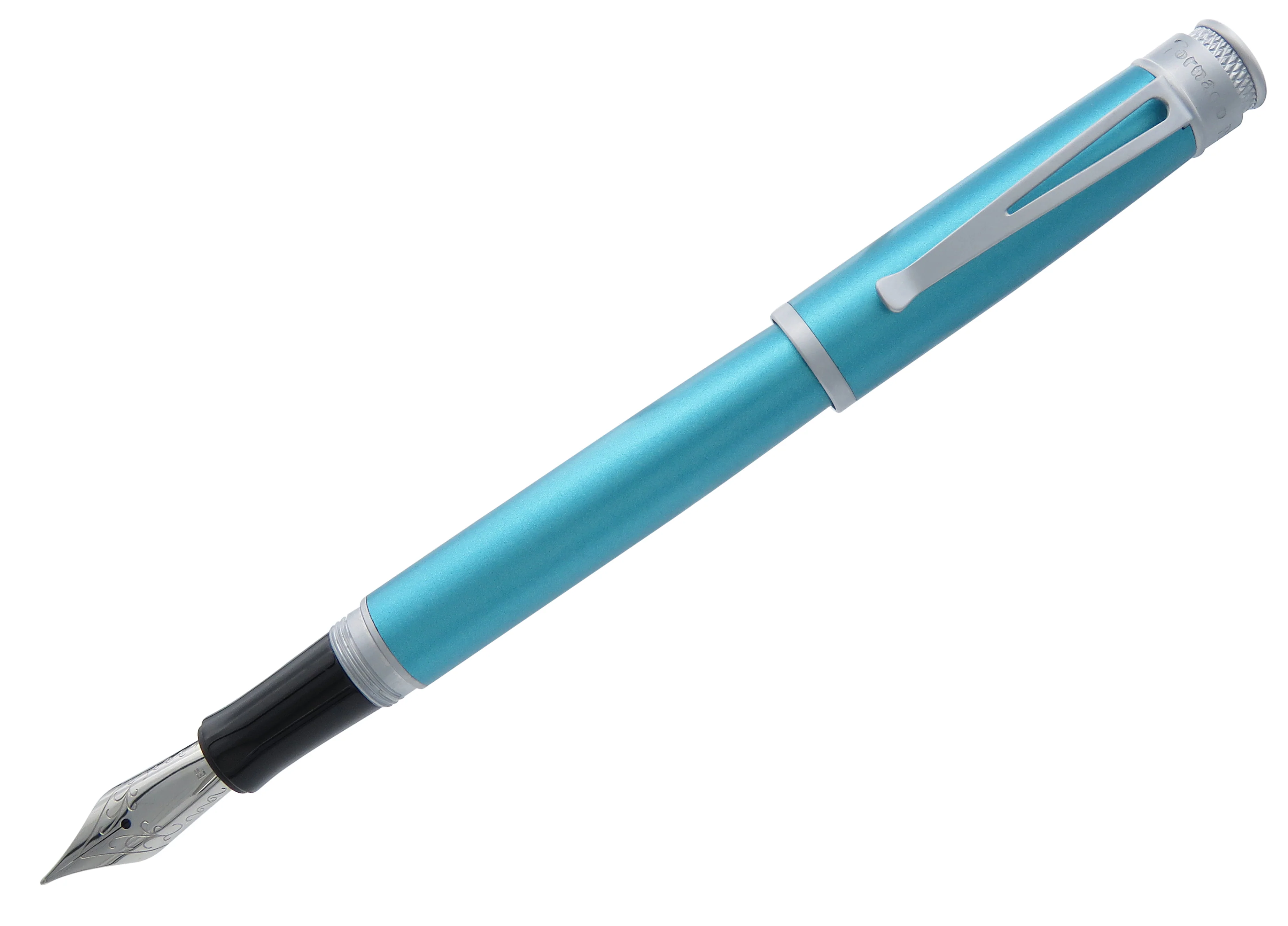 Retro 51 Tornado EXT Fountain Pen - Aquamarine - Image 3