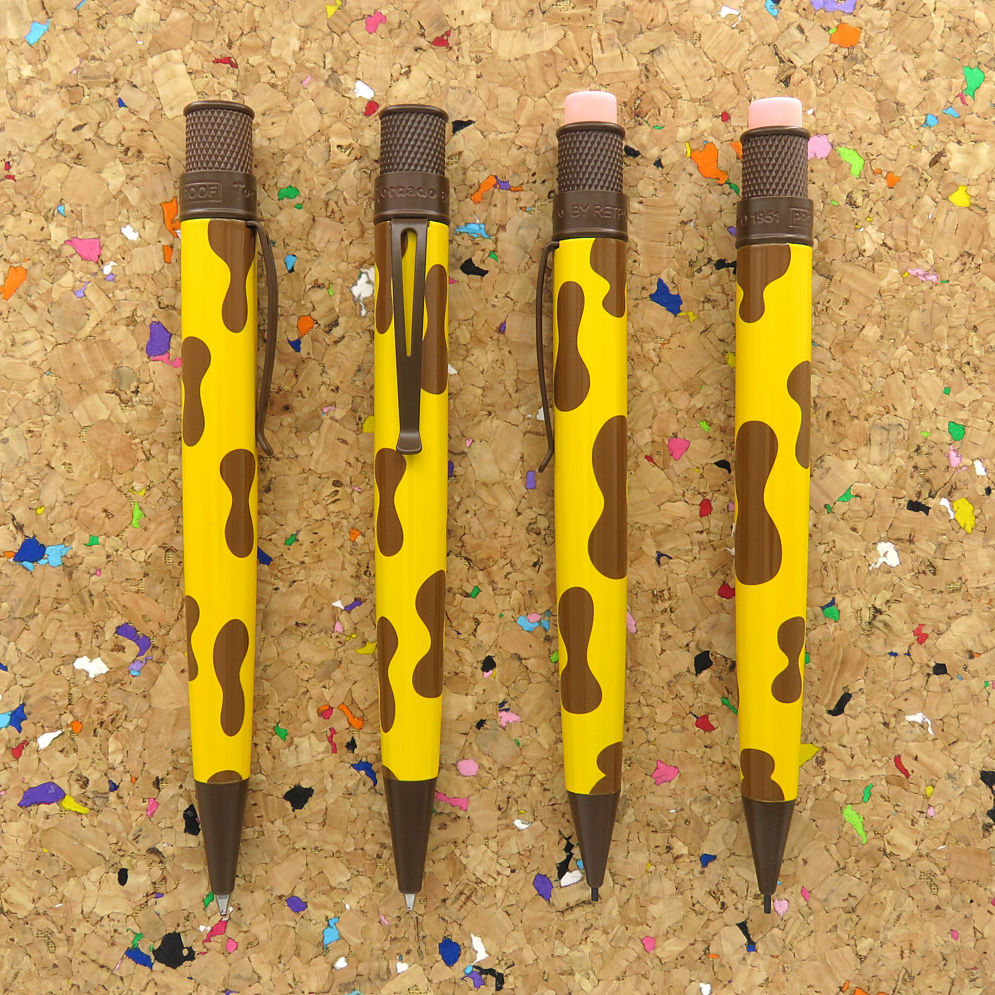Retro 51 Tornado Rollerball and Pencil Set - Goldy ( Mann Inc Exclusive) - Image 3