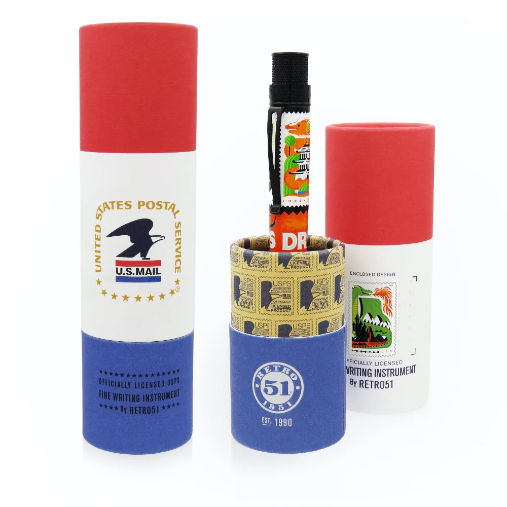 Retro 51 Tornado Rollerball Pen - USPS Dragons (Big Shot) - Image 4