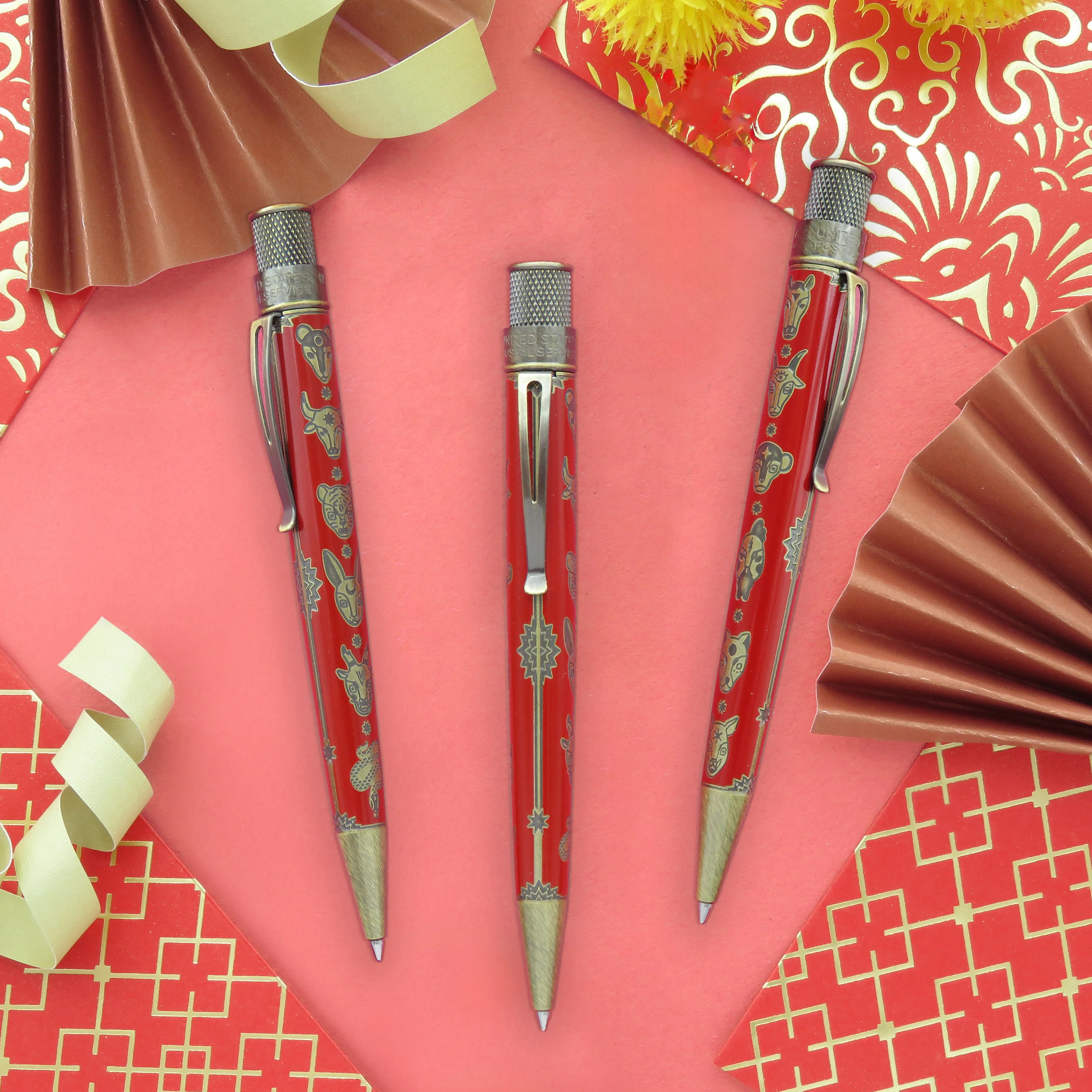 Retro 51 Tornado Rollerball Pen - USPS Lunar New Year - Image 3