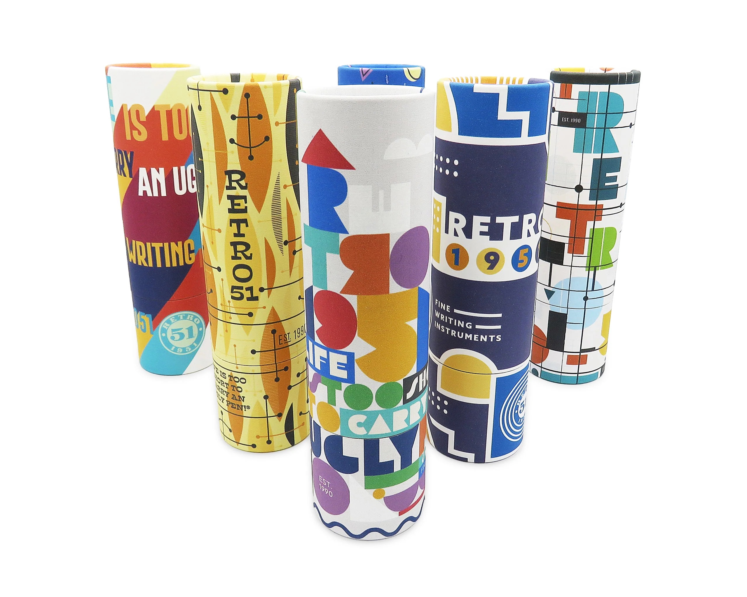 Retro 51 Tornado Classic Rollerball Pen - Red - Image 3